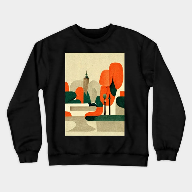 Central Park Crewneck Sweatshirt by deificusArt